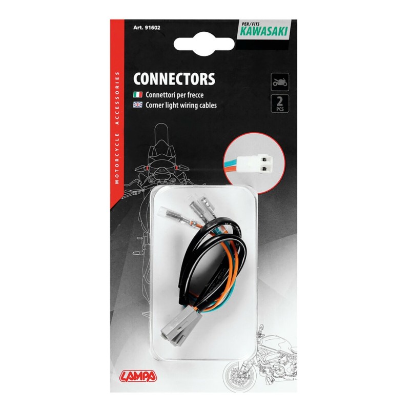 ΚΑΛΩΔΙΩΣΗ ΓΙΑ ΣΥΝΔΕΣΗ LED ΦΛΑΣ KAWASAKI 2ΤΕΜ. - Lampa - 9160.2-LM ΚΑΛΩΔΙΩΣΗ ΓΙΑ ΣΥΝΔΕΣΗ LED ΦΛΑΣ KAWASAKI 2ΤΕΜ. - Lampa - 9160.2-LM