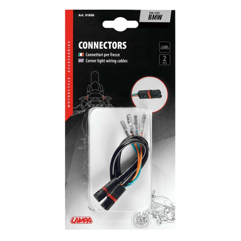 ΚΑΛΩΔΙΩΣΗ ΓΙΑ ΣΥΝΔΕΣΗ LED ΦΛΑΣ BMW 2ΤΕΜ. - Lampa - 9160.6-LM ΚΑΛΩΔΙΩΣΗ ΓΙΑ ΣΥΝΔΕΣΗ LED ΦΛΑΣ BMW 2ΤΕΜ. - Lampa - 9160.6-LM