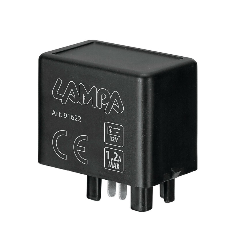 LED FLASHER (ΦΛΑΣΙΕΡΑ)  7PIN ΓΙΑ LED ΦΛΑΣ 12V 1,2A max PLUG & PLAY LAMPA - 1 ΤΕΜ. - Lampa - 9162.2-LM