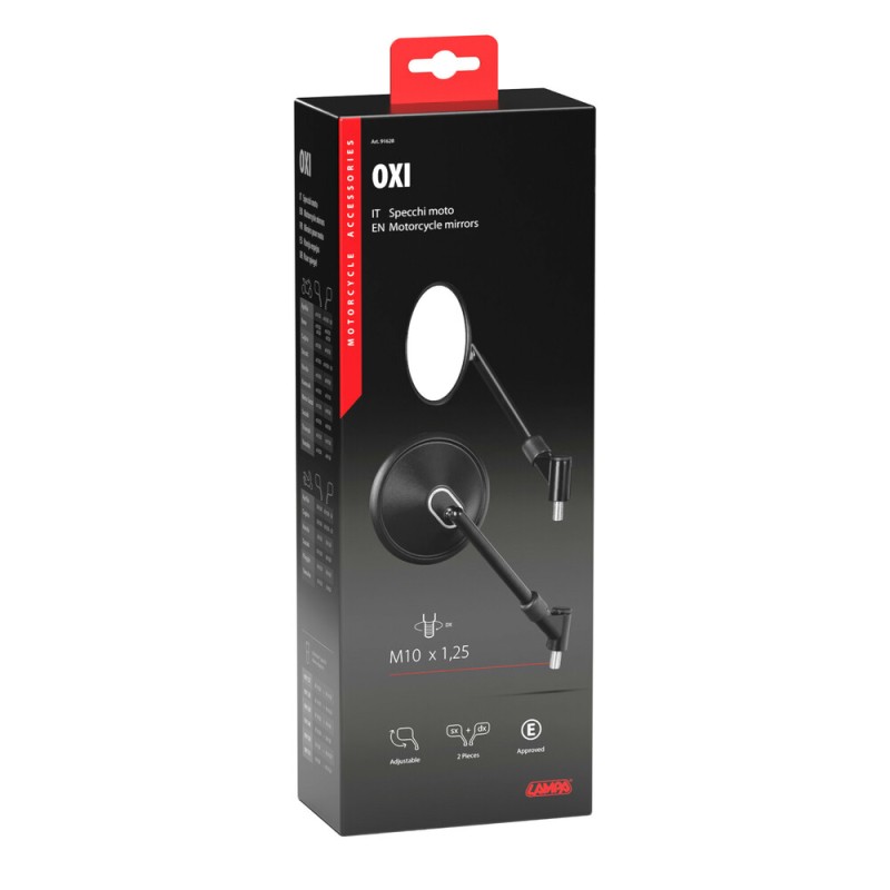 ΚΑΘΡΕΠΤΕΣ MOTO OXI M10x1,25 DX+SX ΣΤΡΟΓΓΥΛΟΙ ΣΕ ΜΑΥΡΟ ΧΡΩΜΑ LAMPA - 2 ΤΕΜ. - Lampa - 9162.8-LM ΚΑΘΡΕΠΤΕΣ MOTO OXI M10x1,25 DX+SX ΣΤΡΟΓΓΥΛΟΙ ΣΕ ΜΑΥΡΟ ΧΡΩΜΑ LAMPA - 2 ΤΕΜ. - Lampa - 9162.8-LM