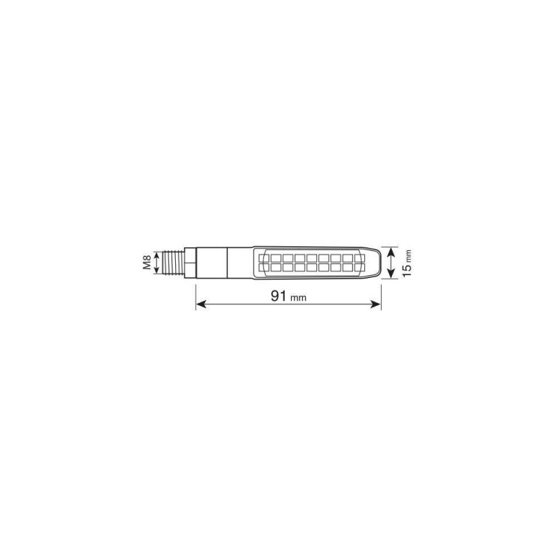 ΦΛΑΣ MOTO ΠΙΣΩ 12V SMD LED ΜΑΥΡΟ 3 ΧΡΗΣΕΩΝ (ΘΕΣΕΩΣ /ΦΛΑΣ/ΣΤΟΠ) 91x15mm LAMPA - 2 TEM. - Lampa - 9162.3-LM ΦΛΑΣ MOTO ΠΙΣΩ 12V SMD LED ΜΑΥΡΟ 3 ΧΡΗΣΕΩΝ (ΘΕΣΕΩΣ /ΦΛΑΣ/ΣΤΟΠ) 91x15mm LAMPA - 2 TEM. - Lampa - 9162.3-LM