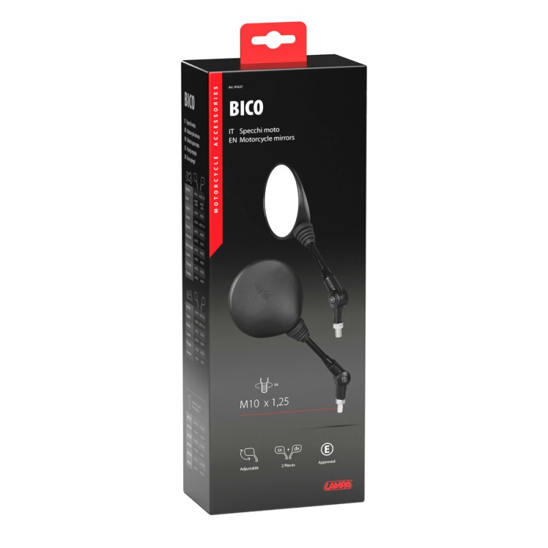 ΚΑΘΡΕΠΤΕΣ MOTO BICO ΣΤΡΟΓΓΥΛΟΙ M10x1,25 DX ΜΑΥΡΟΙ LAMPA - 2 τεμ. - Lampa - 9163.7-LM ΚΑΘΡΕΠΤΕΣ MOTO BICO ΣΤΡΟΓΓΥΛΟΙ M10x1,25 DX ΜΑΥΡΟΙ LAMPA - 2 τεμ. - Lampa - 9163.7-LM