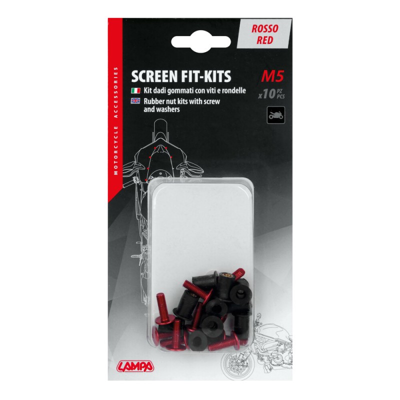 ΚΙΤ ΤΟΠΟΘΕΤΗΣΗΣ FAIRINGS MOTO ΑΠΟ ΑΝΑΔ. ΑΛΟΥΜΙΝΙΟ (ΒΙΔΕΣ M5 /ΠΑΞΙΜΑΔΙΑ/ΡΟΔΕΛΕΣ) ΚΟΚΚΙΝΟ LAMPA -10 TEM. - Lampa - 9165.3-LM ΚΙΤ ΤΟΠΟΘΕΤΗΣΗΣ FAIRINGS MOTO ΑΠΟ ΑΝΑΔ. ΑΛΟΥΜΙΝΙΟ (ΒΙΔΕΣ M5 /ΠΑΞΙΜΑΔΙΑ/ΡΟΔΕΛΕΣ) ΚΟΚΚΙΝΟ LAMPA -10 TEM. - Lampa - 9165.3-LM