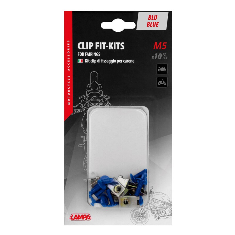 ΚΙΤ ΤΟΠΟΘΕΤΗΣΗΣ FAIRINGS MOTO ΑΠΟ ΑΝΑΔ. ΑΛΟΥΜΙΝΙΟ (ΒΙΔΕΣ M5 /ΜΕΤΑΛΛΙΚΟ ΚΛΙΠ/ΡΟΔΕΛΕΣ) ΜΠΛΕ LAMPA -10 TEM. - Lampa - 9165.9-LM ΚΙΤ ΤΟΠΟΘΕΤΗΣΗΣ FAIRINGS MOTO ΑΠΟ ΑΝΑΔ. ΑΛΟΥΜΙΝΙΟ (ΒΙΔΕΣ M5 /ΜΕΤΑΛΛΙΚΟ ΚΛΙΠ/ΡΟΔΕΛΕΣ) ΜΠΛΕ LAMPA -10 TEM. - Lampa - 9165.9-LM
