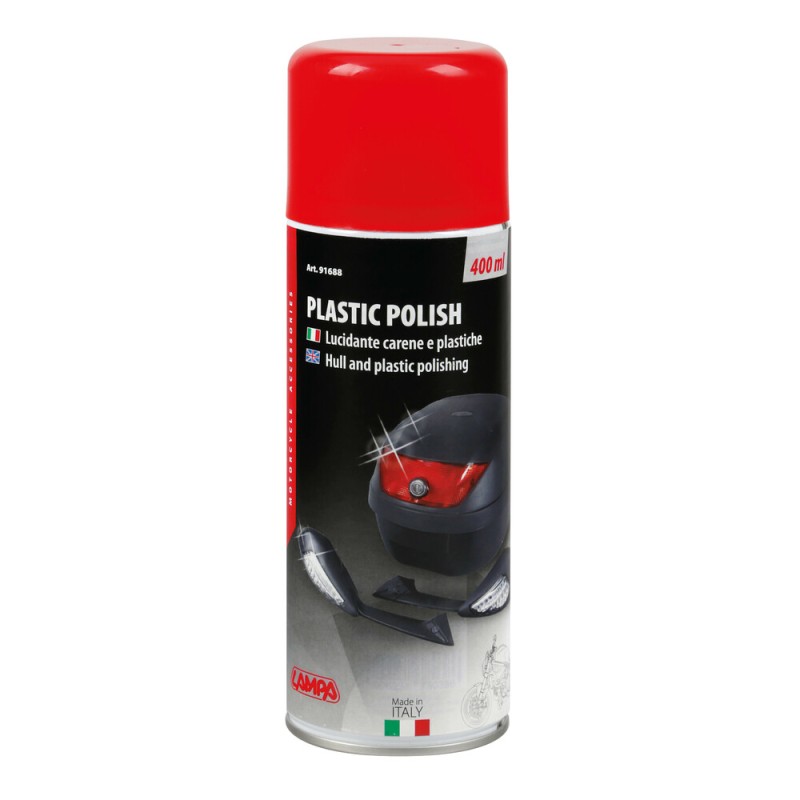 ΓΥΑΛΙΣΤΙΚΟ ΠΛΑΣΤΙΚΩΝ ΣΕ ΣΠΡΕΙ MOTORCYCLE CARE 400ml LAMPA - 1 ΤΕΜ - Lampa - 9168.8-LM ΓΥΑΛΙΣΤΙΚΟ ΠΛΑΣΤΙΚΩΝ ΣΕ ΣΠΡΕΙ MOTORCYCLE CARE 400ml LAMPA - 1 ΤΕΜ - Lampa - 9168.8-LM