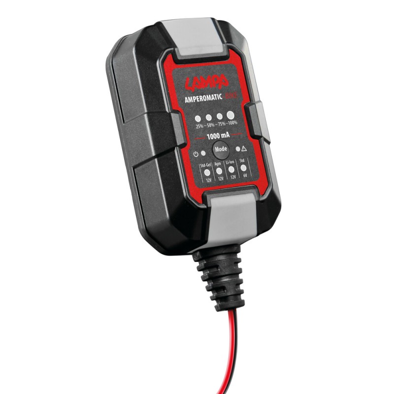 ΦΟΡΤΙΣΤΗΣ/ΣΥΝΤΗΡΗΤΗΣ ΜΠΑΤΑΡΙΑΣ AMPEROMATIC BIKE 6/12V 1A 2>20Ah GEL/STD/SMF/AGM/EFB/LiFePo4 LAMPA - 1 ΤΕΜ - Lampa - 9173.0-LM ΦΟΡΤΙΣΤΗΣ/ΣΥΝΤΗΡΗΤΗΣ ΜΠΑΤΑΡΙΑΣ AMPEROMATIC BIKE 6/12V 1A 2>20Ah GEL/STD/SMF/AGM/EFB/LiFePo4 LAMPA - 1 ΤΕΜ - Lampa - 9173.0-LM