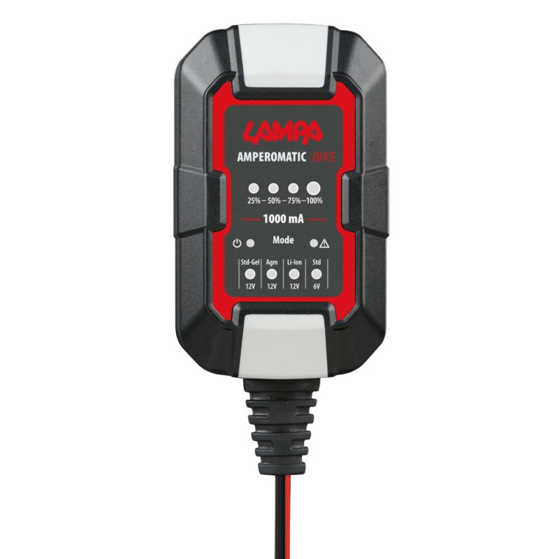 ΦΟΡΤΙΣΤΗΣ/ΣΥΝΤΗΡΗΤΗΣ ΜΠΑΤΑΡΙΑΣ AMPEROMATIC BIKE 6/12V 1A 2>20Ah GEL/STD/SMF/AGM/EFB/LiFePo4 LAMPA - 1 ΤΕΜ - Lampa - 9173.0-LM ΦΟΡΤΙΣΤΗΣ/ΣΥΝΤΗΡΗΤΗΣ ΜΠΑΤΑΡΙΑΣ AMPEROMATIC BIKE 6/12V 1A 2>20Ah GEL/STD/SMF/AGM/EFB/LiFePo4 LAMPA - 1 ΤΕΜ - Lampa - 9173.0-LM