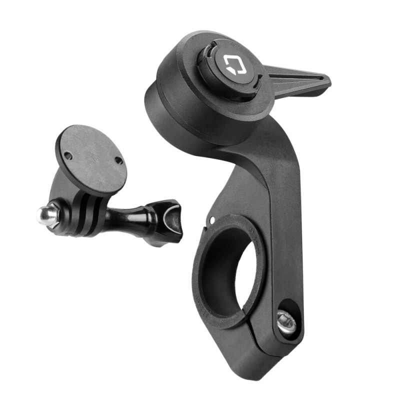 Διπλή Βάση Στήριξης Κινητού και Action Camera Out Front της σειράς Titan Optiline για Τιμόνι Μηχανής ή Ποδηλάτου με διάμετρο από 22 mm έως 35 mm με 3D αντικραδασμικό σύστημα dampener και σύστημα Duolock 2.0, συμβατή με Θήκες ή Αντάπτορες Κινητού Optiline Διπλή Βάση Στήριξης Κινητού και Action Camera Out Front της σειράς Titan Optiline για Τιμόνι Μηχανής ή Ποδηλάτου με διάμετρο από 22 mm έως 35 mm με 3D αντικραδασμικό σύστημα dampener και σύστημα Duolock 2.0, συμβατή με Θήκες ή Αντάπτορες Κινητού Optiline