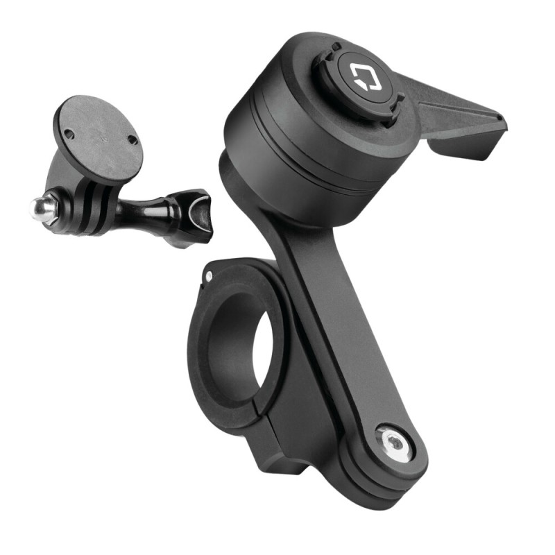 Διπλή Βάση Στήριξης Κινητού και Action Camera Combo 2.0 της σειράς Titan Optiline για Τιμόνι Μηχανής ή Ποδηλάτου με διάμετρο από 22 mm έως 35 mm με 3D αντικραδασμικό σύστημα dampener και σύστημα Duolock 2.0, συμβατή με Θήκες ή Αντάπτορες Κινητού Optiline Διπλή Βάση Στήριξης Κινητού και Action Camera Combo 2.0 της σειράς Titan Optiline για Τιμόνι Μηχανής ή Ποδηλάτου με διάμετρο από 22 mm έως 35 mm με 3D αντικραδασμικό σύστημα dampener και σύστημα Duolock 2.0, συμβατή με Θήκες ή Αντάπτορες Κινητού Optiline