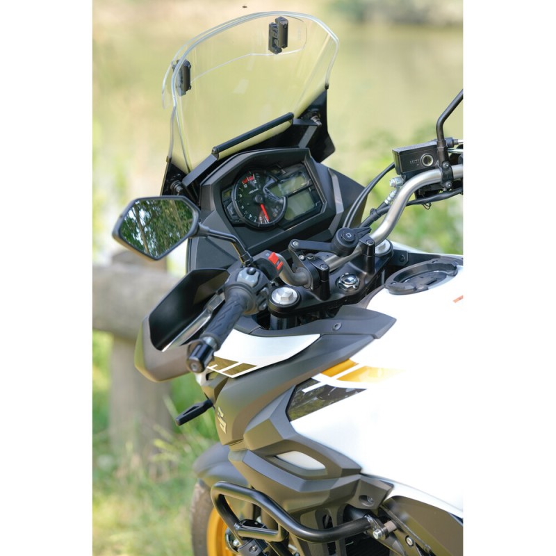 Διπλή Βάση Στήριξης Κινητού και Action Camera Combo 2.0 της σειράς Titan Optiline για Τιμόνι Μηχανής ή Ποδηλάτου με διάμετρο από 22 mm έως 35 mm με 3D αντικραδασμικό σύστημα dampener και σύστημα Duolock 2.0, συμβατή με Θήκες ή Αντάπτορες Κινητού Optiline Διπλή Βάση Στήριξης Κινητού και Action Camera Combo 2.0 της σειράς Titan Optiline για Τιμόνι Μηχανής ή Ποδηλάτου με διάμετρο από 22 mm έως 35 mm με 3D αντικραδασμικό σύστημα dampener και σύστημα Duolock 2.0, συμβατή με Θήκες ή Αντάπτορες Κινητού Optiline
