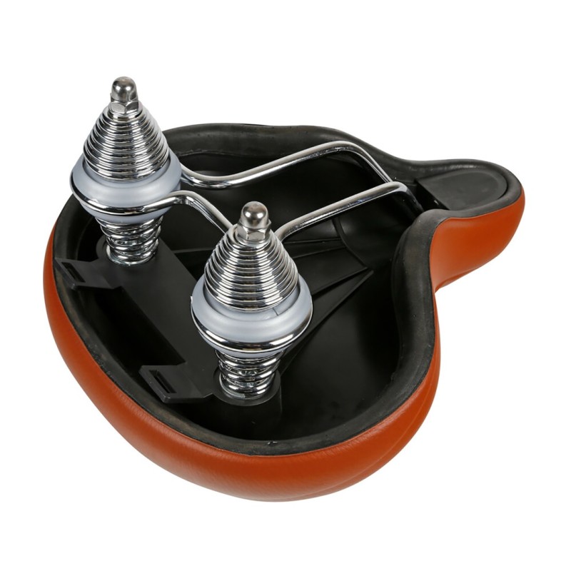 Σέλα ποδηλάτου με διπλά ελατήρια (260x255mm/1020gr) καφέ Relax City S-14 Selle/Saddles Specialist - Lampa - 9238.5-LB Σέλα ποδηλάτου με διπλά ελατήρια (260x255mm/1020gr) καφέ Relax City S-14 Selle/Saddles Specialist - Lampa - 9238.5-LB