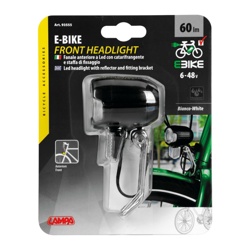 ΦΩΣ ΕΜΠΡΟΣ ΠΟΔΗΛΑΤΟΥ E-BIKE LED 6>48V 60lm ΜΕ ΑΝΑΚΛΑΣΤΗΡΑ (ΓΙΑ ΔΥΝΑΜΟ) - Lampa - 9355.5-LB ΦΩΣ ΕΜΠΡΟΣ ΠΟΔΗΛΑΤΟΥ E-BIKE LED 6>48V 60lm ΜΕ ΑΝΑΚΛΑΣΤΗΡΑ (ΓΙΑ ΔΥΝΑΜΟ) - Lampa - 9355.5-LB
