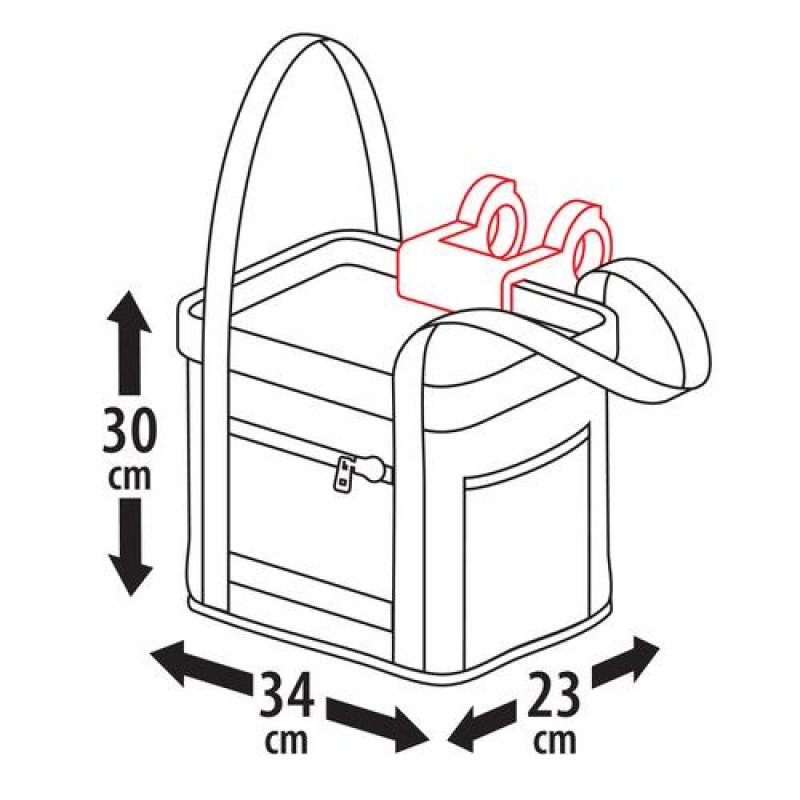 ΤΣΑΝΤΑ ΠΟΔΗΛΑΤΟΥ ΜΕ ΚΛΙΠ EASY-BASKET 14L 34x30x23cm MAX 5kg - Lampa - 9453.5-LB ΤΣΑΝΤΑ ΠΟΔΗΛΑΤΟΥ ΜΕ ΚΛΙΠ EASY-BASKET 14L 34x30x23cm MAX 5kg - Lampa - 9453.5-LB