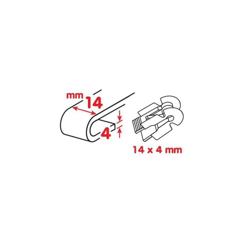 RENAULT C/K/T 06/2013+ 65cm (26'') ΥΑΛΟΚΑΘΑΡΙΣΤΗΡΑΣ OPTIMAX - 1 ΤΕΜ. - Lampa - L9518.0