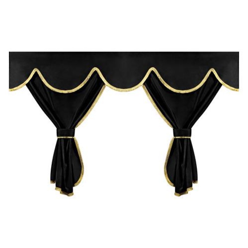 ΣΕΤ ΚΟΥΡΤΙΝΕΣ ΝΤΑΛΙΚΑΣ PRIVILEGE STANDARD ΜΑΥΡΟ 8ΤΕΜ. - Lampa - L9601.2 ΣΕΤ ΚΟΥΡΤΙΝΕΣ ΝΤΑΛΙΚΑΣ PRIVILEGE STANDARD ΜΑΥΡΟ 8ΤΕΜ. - Lampa - L9601.2