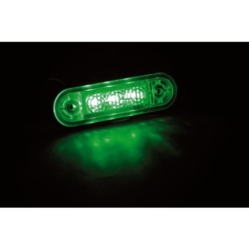 ΦΩΣ ΟΓΚΟΥ ΦΟΡΤΗΓΟΥ 24V 3LED 80x22mm ΠΡΑΣΙΝΟ 1ΤΕΜ. - Lampa - L9700.2 ΦΩΣ ΟΓΚΟΥ ΦΟΡΤΗΓΟΥ 24V 3LED 80x22mm ΠΡΑΣΙΝΟ 1ΤΕΜ. - Lampa - L9700.2