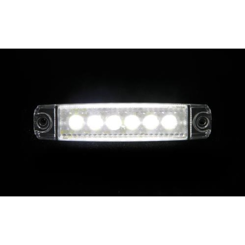 ΦΩΣ ΟΓΚΟΥ 6LED ΛΕΥΚΟ 12/24V 96mm ΑΔΙΑΒΡΟΧΟ 1ΤΕΜ. - Lampa - L9700.7 ΦΩΣ ΟΓΚΟΥ 6LED ΛΕΥΚΟ 12/24V 96mm ΑΔΙΑΒΡΟΧΟ 1ΤΕΜ. - Lampa - L9700.7