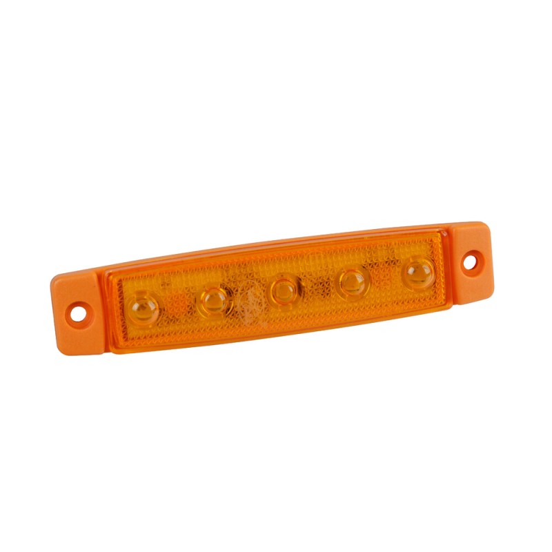 ΦΩΣ ΟΓΚΟΥ 12/24V 5xSMD LED ΠΟΡΤΟΚΑΛΙ 96x20mm ΜΕ ΕΓΚΡΙΣΗ ΤΥΠΟΥ R7/R10 LAMPA - 1 TEM. - Lampa - L9703.2 ΦΩΣ ΟΓΚΟΥ 12/24V 5xSMD LED ΠΟΡΤΟΚΑΛΙ 96x20mm ΜΕ ΕΓΚΡΙΣΗ ΤΥΠΟΥ R7/R10 LAMPA - 1 TEM. - Lampa - L9703.2