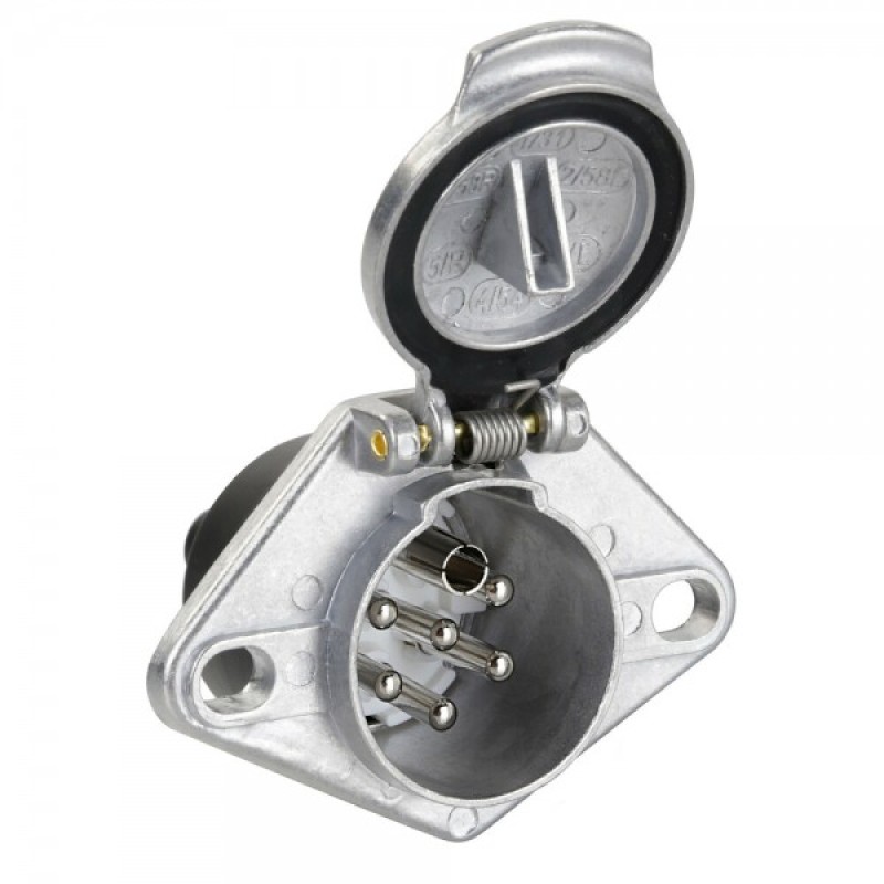 ΠΡΙΖΑ ΚΟΤΣΑΔΟΡΟΥ ΜΕΤΑΛΛΙΚΗ ΑΣΗΜΙ 24S 24V 7PIN ISO 3731 - Lampa - L9715.4 ΠΡΙΖΑ ΚΟΤΣΑΔΟΡΟΥ ΜΕΤΑΛΛΙΚΗ ΑΣΗΜΙ 24S 24V 7PIN ISO 3731 - Lampa - L9715.4