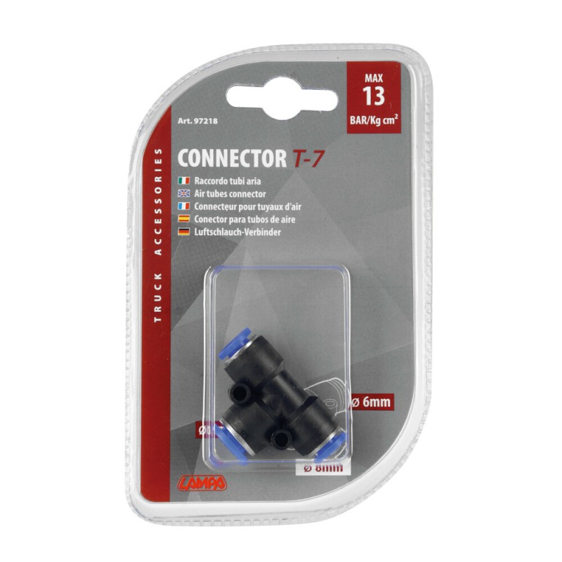 ΣΥΝΔΕΣΜΟΣ ΑΕΡΑ ΤΡΙΠΛΟΣ Φ 6/8mm MAX 13BAR kg/cm2 LAMPA - 1 TEM. - Lampa - L9721.8 ΣΥΝΔΕΣΜΟΣ ΑΕΡΑ ΤΡΙΠΛΟΣ Φ 6/8mm MAX 13BAR kg/cm2 LAMPA - 1 TEM. - Lampa - L9721.8