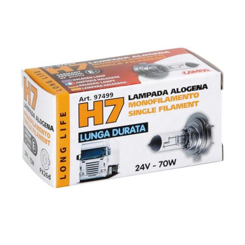 H7 24V 70W LONG-LIFE Αλογόνου 1τεμ. (σε DISPLAY 10τεμ.) - Lampa - L9749.9 H7 24V 70W LONG-LIFE Αλογόνου 1τεμ. (σε DISPLAY 10τεμ.) - Lampa - L9749.9