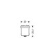 P21W BA15s 24V 4SMDx1CHIP LED 30lm ΚΟΚΚΙΝΟ ΚΟΥΤΙ LAMPA - 20 ΤΕΜ. - Lampa - L9756.2