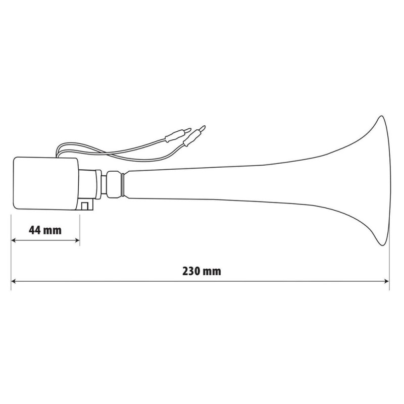 ΚΟΡΝΑ ΗΛΕΚΤΡΟΠΝΕΥΜΑΤΙΚΗ ΜΟΝΗ 12>36V 110db "TURKISH SOUND" ΚΟΚΚΙΝΗ 230mm LAMPA - 1 TEM. - Lampa - L9786.0 ΚΟΡΝΑ ΗΛΕΚΤΡΟΠΝΕΥΜΑΤΙΚΗ ΜΟΝΗ 12>36V 110db "TURKISH SOUND" ΚΟΚΚΙΝΗ 230mm LAMPA - 1 TEM. - Lampa - L9786.0