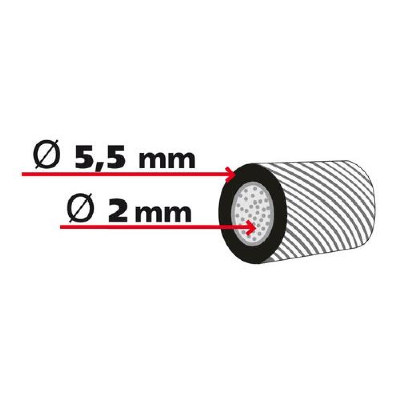 ΣΥΡΜΑΤΟΣΧΟΙΝΟ TIR Φ2-5,8mm 37M ΜΕ ΕΠΕΝΔΥΣΗ PVC - Lampa - L9794.3 ΣΥΡΜΑΤΟΣΧΟΙΝΟ TIR Φ2-5,8mm 37M ΜΕ ΕΠΕΝΔΥΣΗ PVC - Lampa - L9794.3