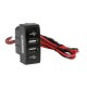 MERCEDES ACTROS MP3 08-13 ΑΝΤΑΠΤΟΡΑΣ ΔΙΠΛΟΣ USB 12/24V 3A ΜΕ ΚΑΛΩΔΙΟ 15cm - Lampa - L9796.5 MERCEDES ACTROS MP3 08-13 ΑΝΤΑΠΤΟΡΑΣ ΔΙΠΛΟΣ USB 12/24V 3A ΜΕ ΚΑΛΩΔΙΟ 15cm - Lampa - L9796.5