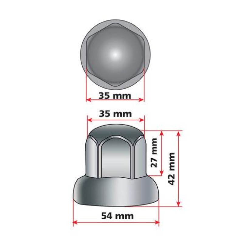 ΚΑΠΑΚΙΑ ΠΑΞΙΜΑΔΙΩΝ / ΜΠΟΥΛΟΝΙΩΝ ΦΟΡΤΗΓΟΥ INOX 33mm 40ΤΕΜ. - Lampa - L9798.7 ΚΑΠΑΚΙΑ ΠΑΞΙΜΑΔΙΩΝ / ΜΠΟΥΛΟΝΙΩΝ ΦΟΡΤΗΓΟΥ INOX 33mm 40ΤΕΜ. - Lampa - L9798.7