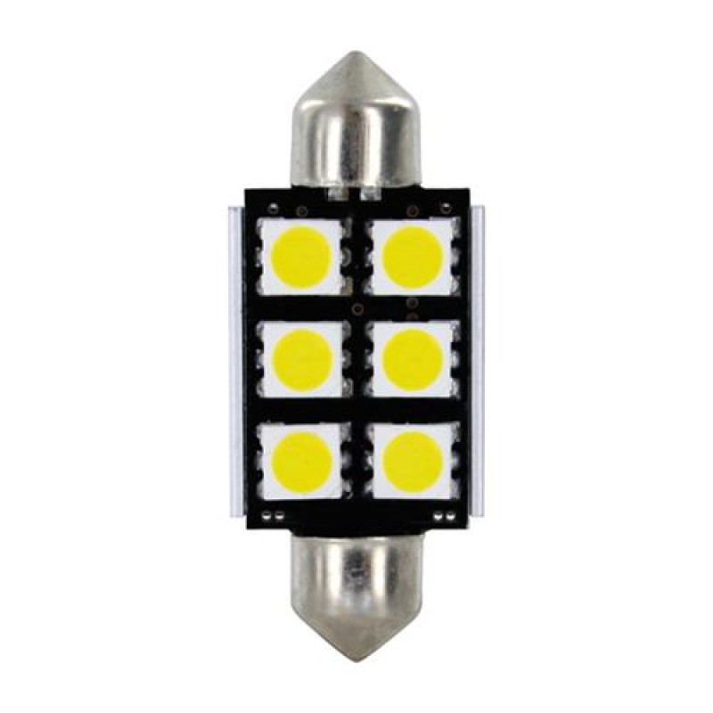 Λαμπάκια Πλαφονιέρας 24-30V SV8,5-8 15x39mm 108lm HYPER-LED18 (Διπλής Πολικότητας) BLISTER 2τεμ - Lampa - L9827.2