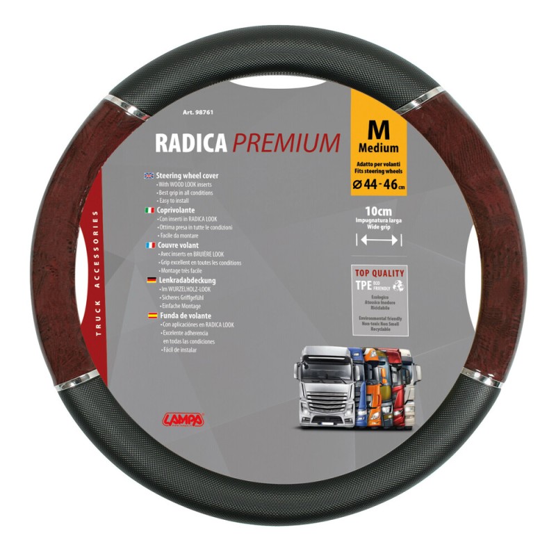 ΚΑΛΥΜΜΑ ΤΙΜΟΝΙΟΥ ΦΟΡΤΗΓΟΥ RADICA (M) 44-46cm (ΜΑΥΡΟ/ΞΥΛΟ/ΟΙΚΟΛΟΓΙΚΟ/ΑΟΣΜΟ) - Lampa - L9876.1 ΚΑΛΥΜΜΑ ΤΙΜΟΝΙΟΥ ΦΟΡΤΗΓΟΥ RADICA (M) 44-46cm (ΜΑΥΡΟ/ΞΥΛΟ/ΟΙΚΟΛΟΓΙΚΟ/ΑΟΣΜΟ) - Lampa - L9876.1