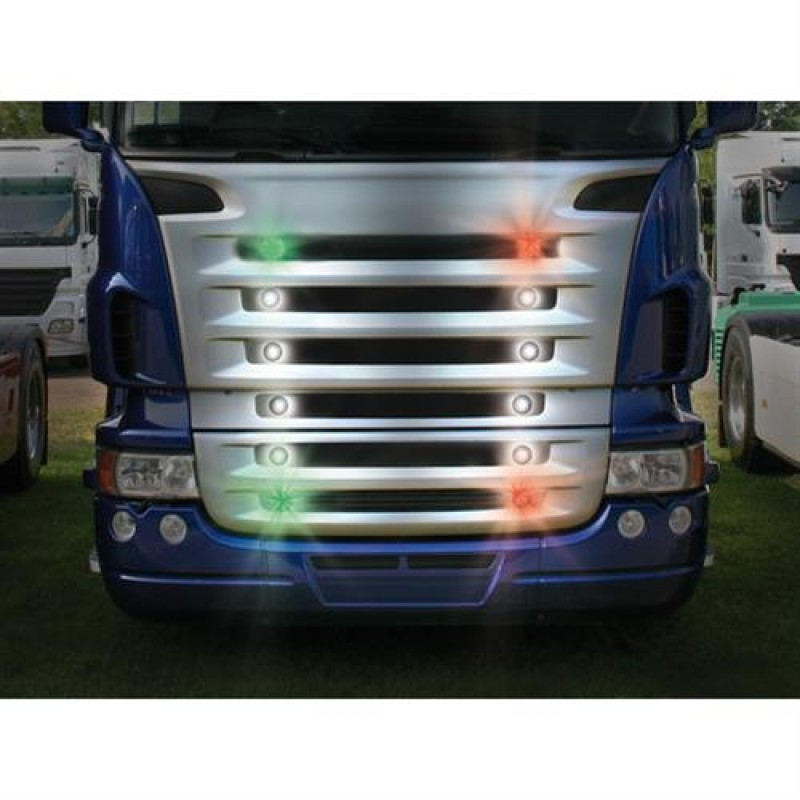 Φώτα Ογκου Φορτηγού 24V 1 Led 2τεμ Πράσινα V-1 - Lampa - L9892.5 Φώτα Ογκου Φορτηγού 24V 1 Led 2τεμ Πράσινα V-1 - Lampa - L9892.5