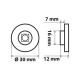 Φώτα Ογκου Φορτηγού 24V 1 Led 2τεμ Λευκά F-12 - Lampa - L9892.6 Φώτα Ογκου Φορτηγού 24V 1 Led 2τεμ Λευκά F-12 - Lampa - L9892.6