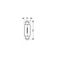 5W 24V SV8,5-8 11x41mm 10ΤΕΜ. - Osram - 6424/OA 5W 24V SV8,5-8 11x41mm 10ΤΕΜ. - Osram - 6424/OA