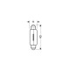 ΛΑΜΠΑΚΙΑ ΠΛΑΦΟΝΙΕΡΑΣ 24V 18W SV8,5-8 11x43mm STANDARD ΑΛΟΓΟΝΟΥ LAMPA - 2 ΤΕΜ. - Lampa - L5809.8 ΛΑΜΠΑΚΙΑ ΠΛΑΦΟΝΙΕΡΑΣ 24V 18W SV8,5-8 11x43mm STANDARD ΑΛΟΓΟΝΟΥ LAMPA - 2 ΤΕΜ. - Lampa - L5809.8