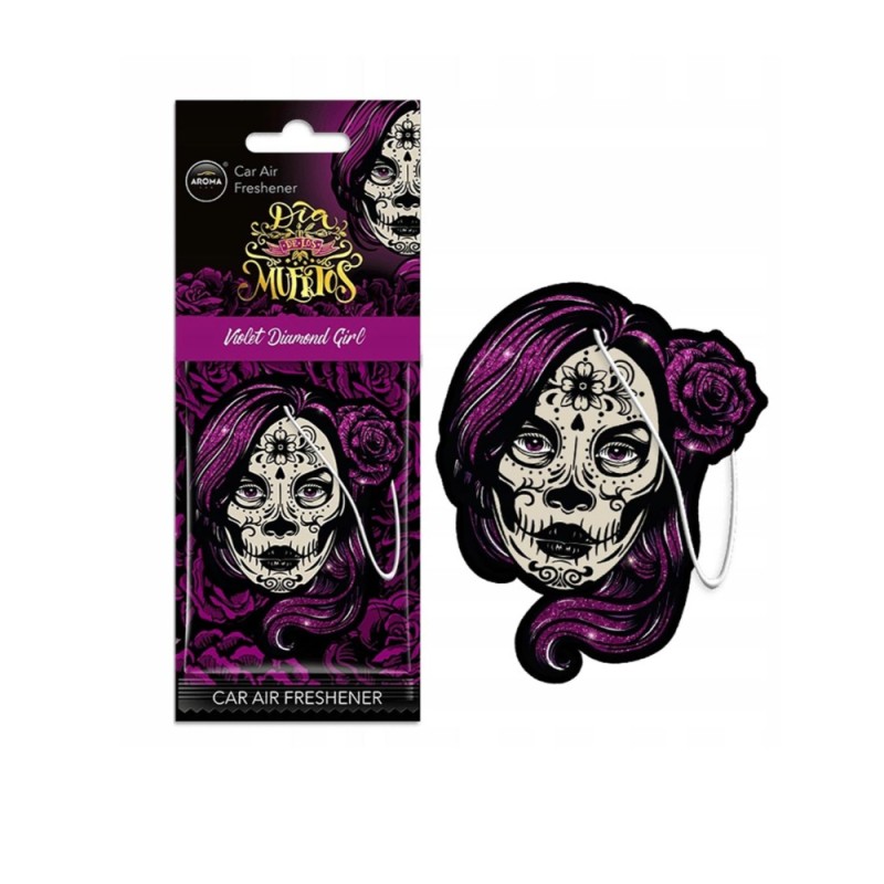 ΑΡΩΜΑΤΙΚΟ ΚΡΕΜΑΣΤΟ AROMA CAR MUERTOS VIOLET GIRL SPICY DELIGHT ΑMiO - 1 TEM. - Amio - A10378/AM ΑΡΩΜΑΤΙΚΟ ΚΡΕΜΑΣΤΟ AROMA CAR MUERTOS VIOLET GIRL SPICY DELIGHT ΑMiO - 1 TEM. - Amio - A10378/AM
