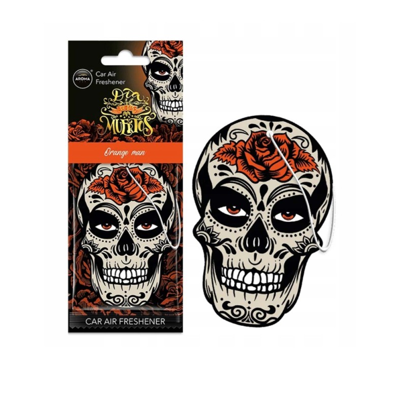 ΑΡΩΜΑΤΙΚΟ ΚΡΕΜΑΣΤΟ AROMA CAR MUERTOS ORANGE MAN ISLAND DRIFTWOOD ΑMiO - 1 TEM. - Amio - A10379/AM ΑΡΩΜΑΤΙΚΟ ΚΡΕΜΑΣΤΟ AROMA CAR MUERTOS ORANGE MAN ISLAND DRIFTWOOD ΑMiO - 1 TEM. - Amio - A10379/AM