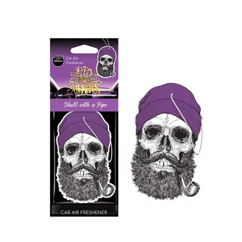 ΑΡΩΜΑΤΙΚΟ ΚΡΕΜΑΣΤΟ AROMA CAR MUERTOS SKULL WITH A PIPE CORAL STUFF ΑMiO - 1 TEM. - Amio - A10381/AM ΑΡΩΜΑΤΙΚΟ ΚΡΕΜΑΣΤΟ AROMA CAR MUERTOS SKULL WITH A PIPE CORAL STUFF ΑMiO - 1 TEM. - Amio - A10381/AM