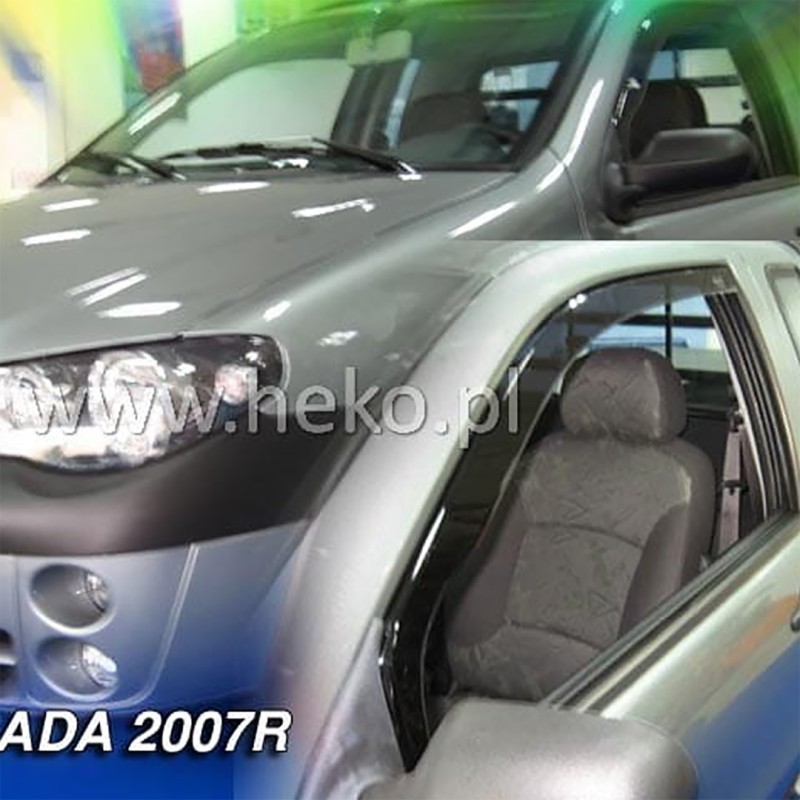 ΑΝΕΜΟΘΡΑΥΣΤΕΣ ΓΙΑ FIAT STRADA 2D 1998-2007 ΖΕΥΓΑΡΙ ΑΠΟ ΕΥΚΑΜΠΤΟ ΦΙΜΕ ΠΛΑΣΤΙΚΟ HEKO - 2 ΤΕΜ. - Heko - ΑΝΕΜ.15155