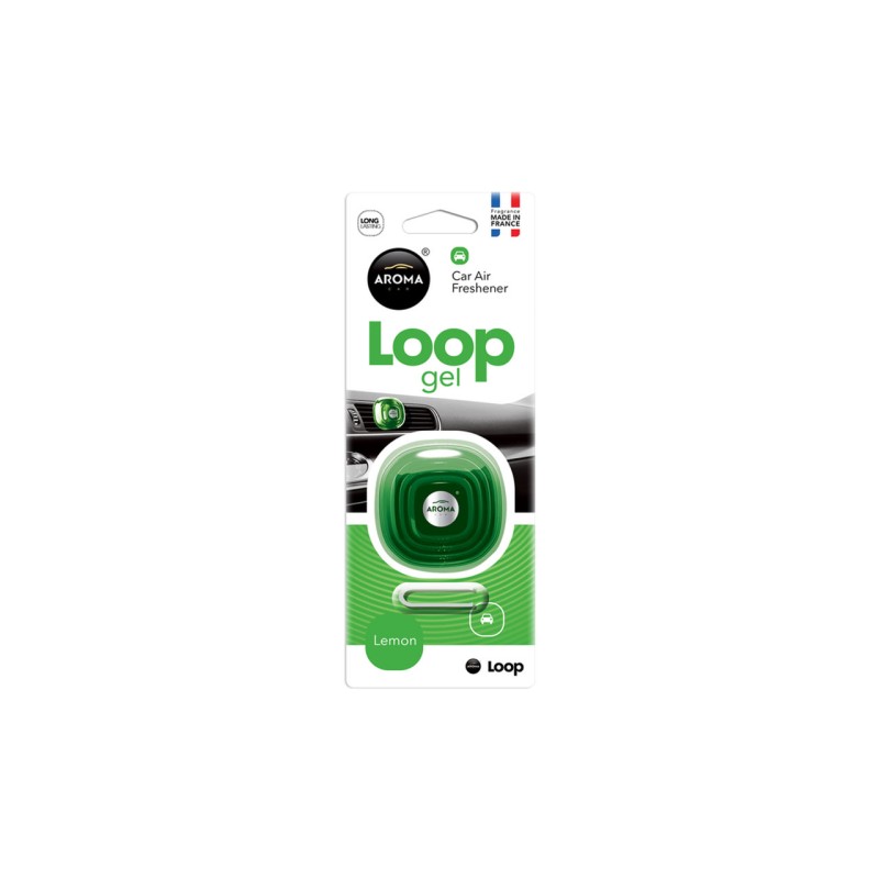ΑΡΩΜΑΤΙΚΟ ΑΕΡΑΓΩΓΟΥ AROMA CAR LOOP ΛΕΜΟΝΙ AMio - 1 ΤΕΜ. - Amio - A63116/AM