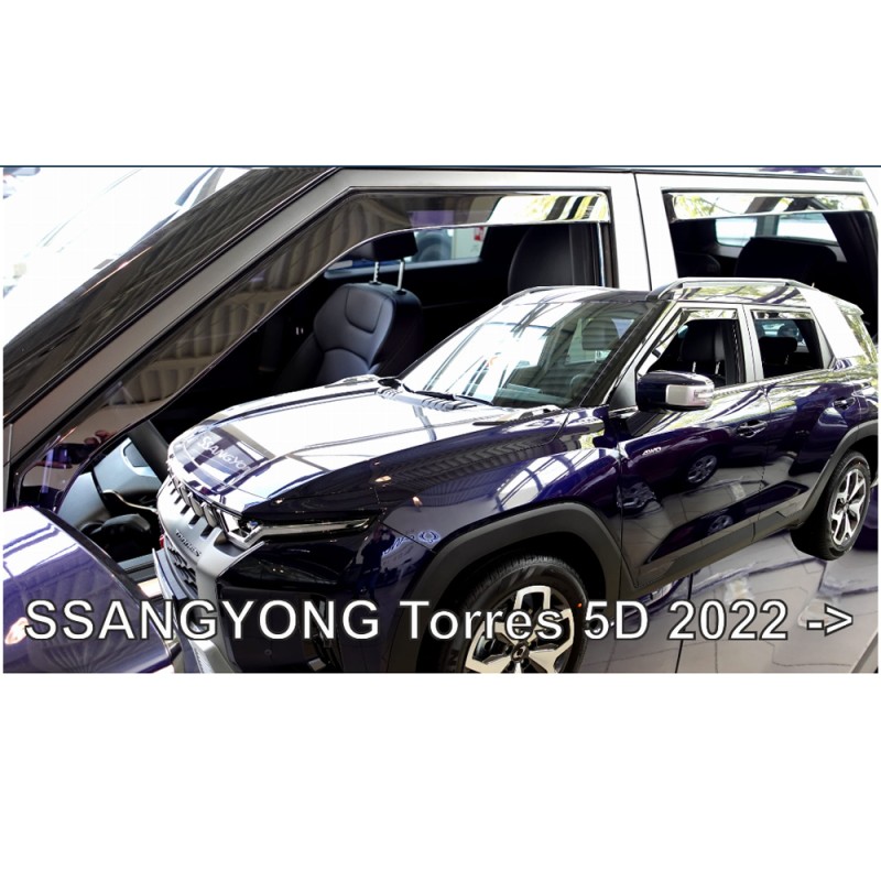 ΑΝΕΜΟΘΡΑΥΣΤΕΣ ΓΙΑ SSANGYONG TORRES 5D 2022+ ΣΕΤ ΑΥΤΟΚΙΝΗΤΟΥ ΑΠΟ ΕΥΚΑΜΠΤΟ ΦΙΜΕ ΠΛΑΣΤΙΚΟ HEKO - 4 ΤΕΜ. - Heko - ΑΝΕΜ.SET28923 ΑΝΕΜΟΘΡΑΥΣΤΕΣ ΓΙΑ SSANGYONG TORRES 5D 2022+ ΣΕΤ ΑΥΤΟΚΙΝΗΤΟΥ ΑΠΟ ΕΥΚΑΜΠΤΟ ΦΙΜΕ ΠΛΑΣΤΙΚΟ HEKO - 4 ΤΕΜ. - Heko - ΑΝΕΜ.SET28923