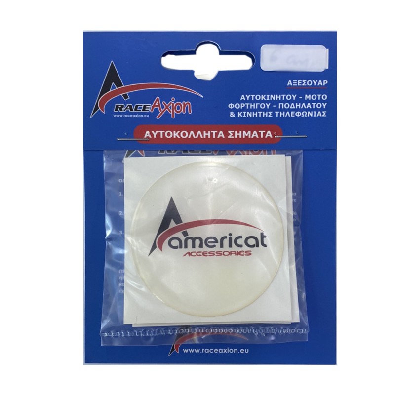 AMERICAT ΜΟΝΟΓΡΑΜΜΑ ΑΥΤΟΚΟΛΛΗΤΑ ΖΑΝΤΩΝ 6 cm ΛΕΥΚΟ/ΚΟΚΚΙΝΟ/ΜΑΥΡΟ ΣΜΑΛΤΟΥ - 4 ΤΕΜ. - Race Axion - ΑΥΤ.AMERICAT/6 AMERICAT ΜΟΝΟΓΡΑΜΜΑ ΑΥΤΟΚΟΛΛΗΤΑ ΖΑΝΤΩΝ 6 cm ΛΕΥΚΟ/ΚΟΚΚΙΝΟ/ΜΑΥΡΟ ΣΜΑΛΤΟΥ - 4 ΤΕΜ. - Race Axion - ΑΥΤ.AMERICAT/6