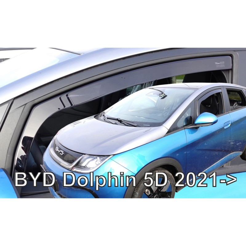 ΑΝΕΜΟΘΡΑΥΣΤΕΣ ΓΙΑ BYD DOLPHIN 5D 2021+ ΣΕΤ ΑΥΤΟΚΙΝΗΤΟΥ ΑΠΟ ΕΥΚΑΜΠΤΟ ΦΙΜΕ ΠΛΑΣΤΙΚΟ HEKO - 4 ΤΕΜ. - Heko - ΑΝΕΜ.SET11307