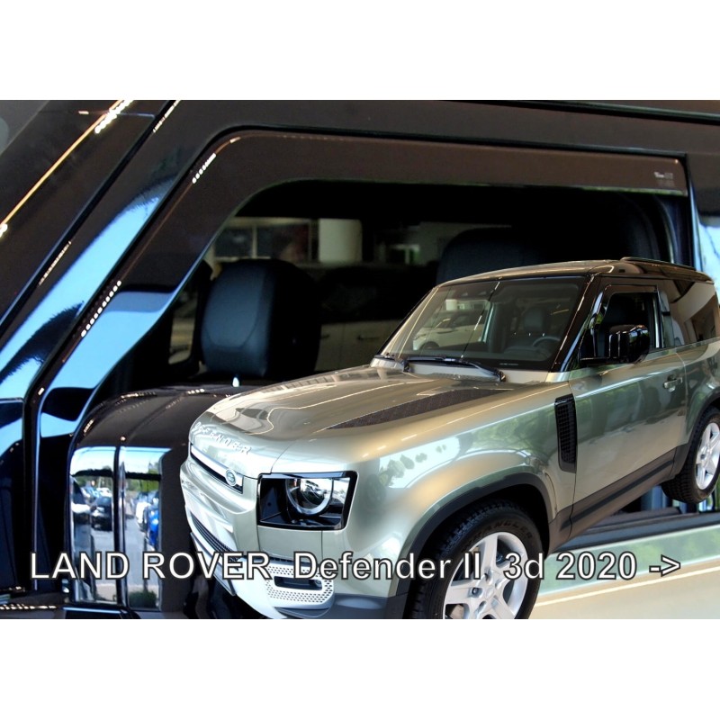 ΑΝΕΜΟΘΡΑΥΣΤΕΣ ΓΙΑ LAND ROVER DEFENDER 5D 2020+  ΣΕΤ ΑΥΤΟΚΙΝΗΤΟΥ ΑΠΟ ΕΥΚΑΜΠΤΟ ΦΙΜΕ ΠΛΑΣΤΙΚΟ HEKO - 4 ΤΕΜ. - Heko - ΑΝΕΜ.SET27256