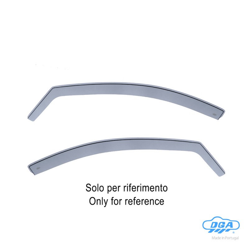 ΖΕΥΓΑΡΙ ΜΠΡΟΣΤΙΝΟΙ ΑΝΕΜΟΘΡΑΥΣΤΕΣ ΓΙΑ FORD FOCUS SW 2011-2017 ΑΠΟ ΕΥΚΑΜΠΤΟ ΧΥΤΟ ΑΚΡΥΛΙΚΟ ΓΥΑΛΙ (CAST ACRYLIC GLASS) DGA - 2 ΤΕΜ. - DGA - ANEM.DGA08060