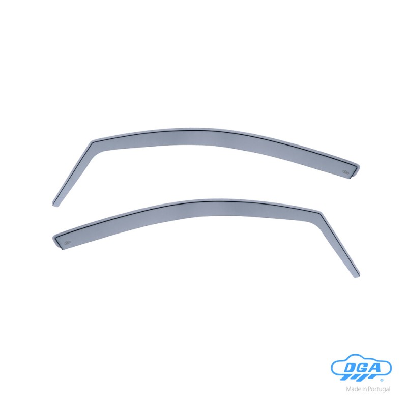 ΖΕΥΓΑΡΙ ΜΠΡΟΣΤΙΝΟΙ ΑΝΕΜΟΘΡΑΥΣΤΕΣ ΓΙΑ HONDA JAZZ 5D 2001-2009 ΑΠΟ ΕΥΚΑΜΠΤΟ ΧΥΤΟ ΑΚΡΥΛΙΚΟ ΓΥΑΛΙ  (CAST ACRYLIC GLASS) DGA - 2 ΤΕΜ. - DGA - ANEM.DGA10021