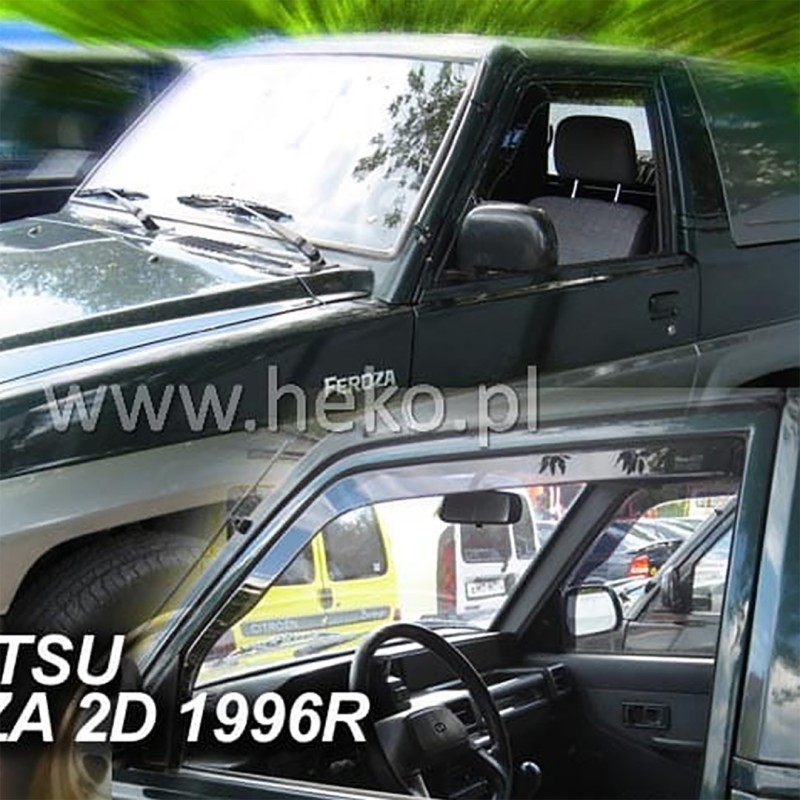 ΑΝΕΜΟΘΡΑΥΣΤΕΣ ΓΙΑ DAIHATSU FEROZA 2D 1989-1998 ΖΕΥΓΑΡΙ ΑΠΟ ΕΥΚΑΜΠΤΟ ΦΙΜΕ ΠΛΑΣΤΙΚΟ HEKO - 2 ΤΕΜ. - Heko - ΑΝΕΜ.13208 ΑΝΕΜΟΘΡΑΥΣΤΕΣ ΓΙΑ DAIHATSU FEROZA 2D 1989-1998 ΖΕΥΓΑΡΙ ΑΠΟ ΕΥΚΑΜΠΤΟ ΦΙΜΕ ΠΛΑΣΤΙΚΟ HEKO - 2 ΤΕΜ. - Heko - ΑΝΕΜ.13208