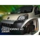 ΑΝΕΜΟΘΡΑΥΣΤΕΣ ΓΙΑ FIAT FIORINO / QUBO 4D/5D 2008-2020 / PEUGEOT BIPPER / CITROEN NEMO ΖΕΥΓΑΡΙ VAN ΑΠΟ ΕΥΚΑΜΠΤΟ ΦΙΜΕ ΠΛΑΣΤΙΚΟ HEKO - 2 ΤΕΜ. - Heko - ΑΝΕΜ.15160/VAN