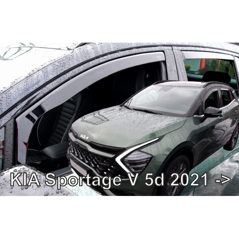 ΑΝΕΜΟΘΡΑΥΣΤΕΣ ΓΙΑ KIA SPORTAGE 5D 2021+  ΣΕΤ ΑΥΤΟΚΙΝΗΤΟΥ ΑΠΟ ΕΥΚΑΜΠΤΟ ΦΙΜΕ ΠΛΑΣΤΙΚΟ HEKO - 4 ΤΕΜ. - Heko - ΑΝΕΜ.SET20194